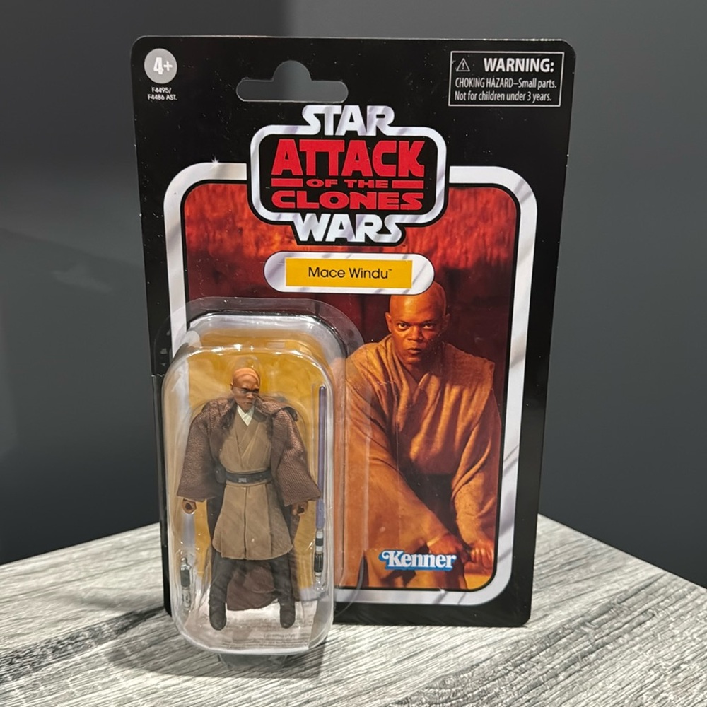 Star Wars | The Vintage Collection: Attack of the Clones: Mace Windu - Figure